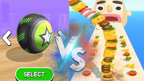 Going Balls Vs Sandwich Runner Game New Max  Mobile Gameplay Android Ball Colors Run New Update112