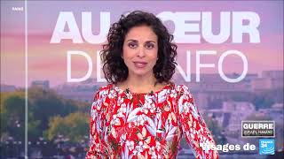 Achren Verdian présente Au Cœur de l'Info le 10 mai 2024 sur France 24