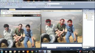 Face detection using OpenCV