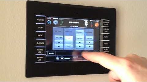 Crestron Touchscreen Demo