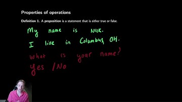 Propositional Logic 1 - Introduction