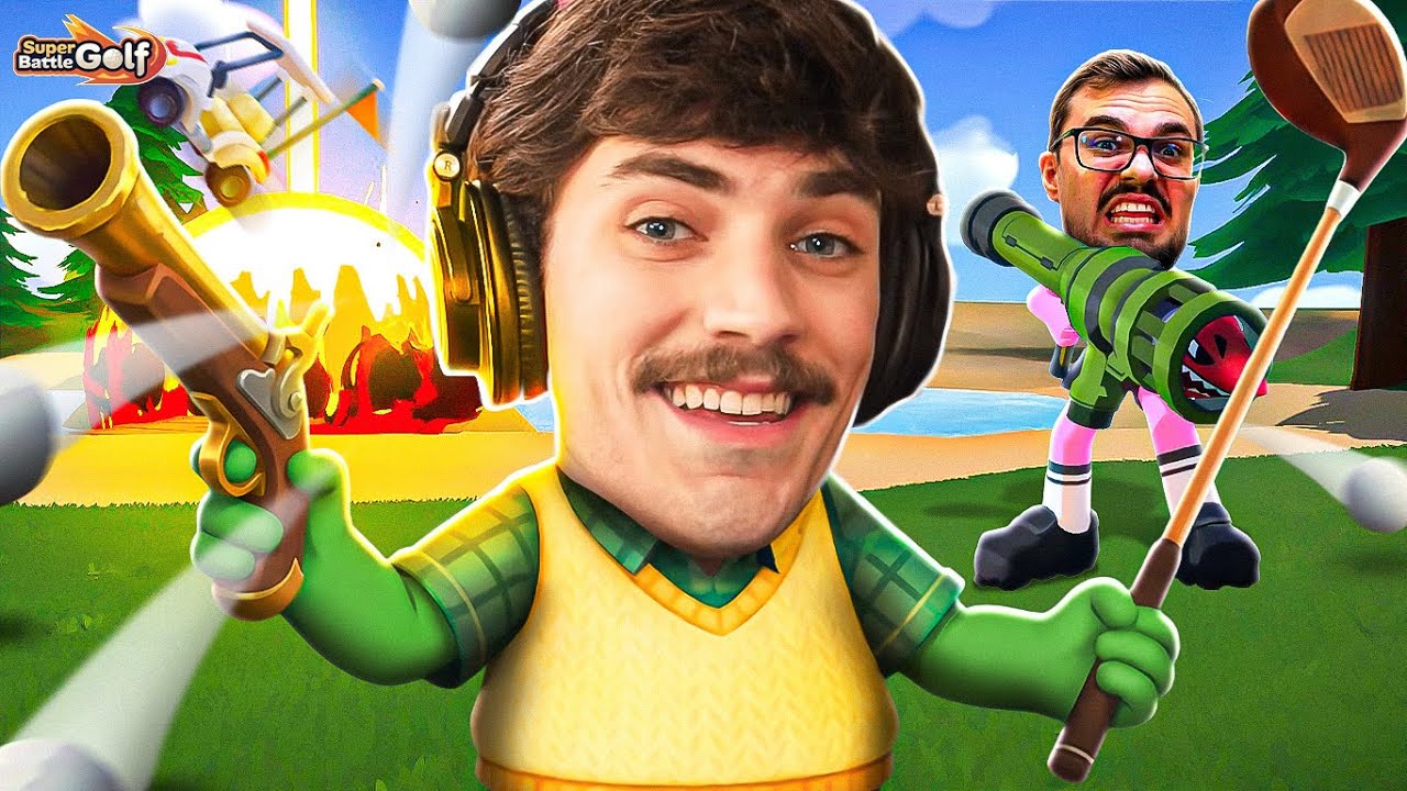 GOLF MALUCO COM AMIGOS | Super Battle Golf #2