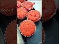 Evening snacks । Red Velvet Muffin #cake #youtubeshorts #muffin