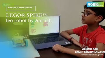 LEGO® SPIKE™ Prime maze leo robot by Aarush
