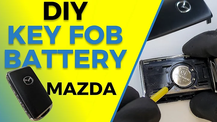 How to Replace Mazda Key Fob Battery | DIY Guide for Mazda CX-9, CX-5, MX-5 & More (2018–2025)