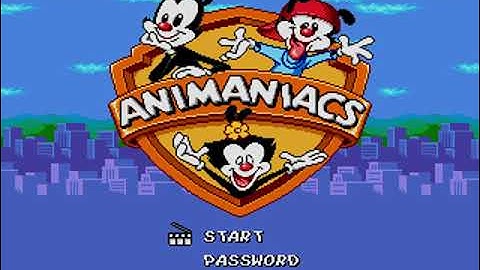 Sega Genesis - Animaniacs - Intro/Opening