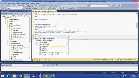 17 SQL Server Tutorial HindiStored Procedures with input parameters