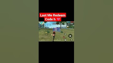 FREE FIRE SHORTS VIDEO | REDEEM CODE GIVEAWAY 😂❤️🌻