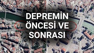 @NTV  Depremin yıktığı illerin simge yerleri uydudan görüntülendi