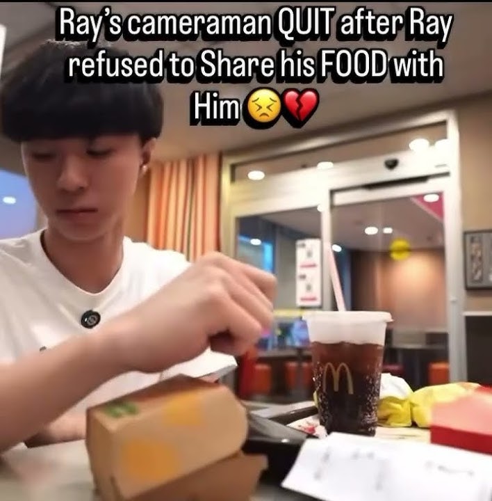You wouldn’t believe what Ray’s cameraman did after ray refused to share his food😳 #ray #twitchclip