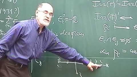 Igor Dolgachev (Michigan) / McKay correspondence for Fuchsian groups of genus 0 / 2008-11-15