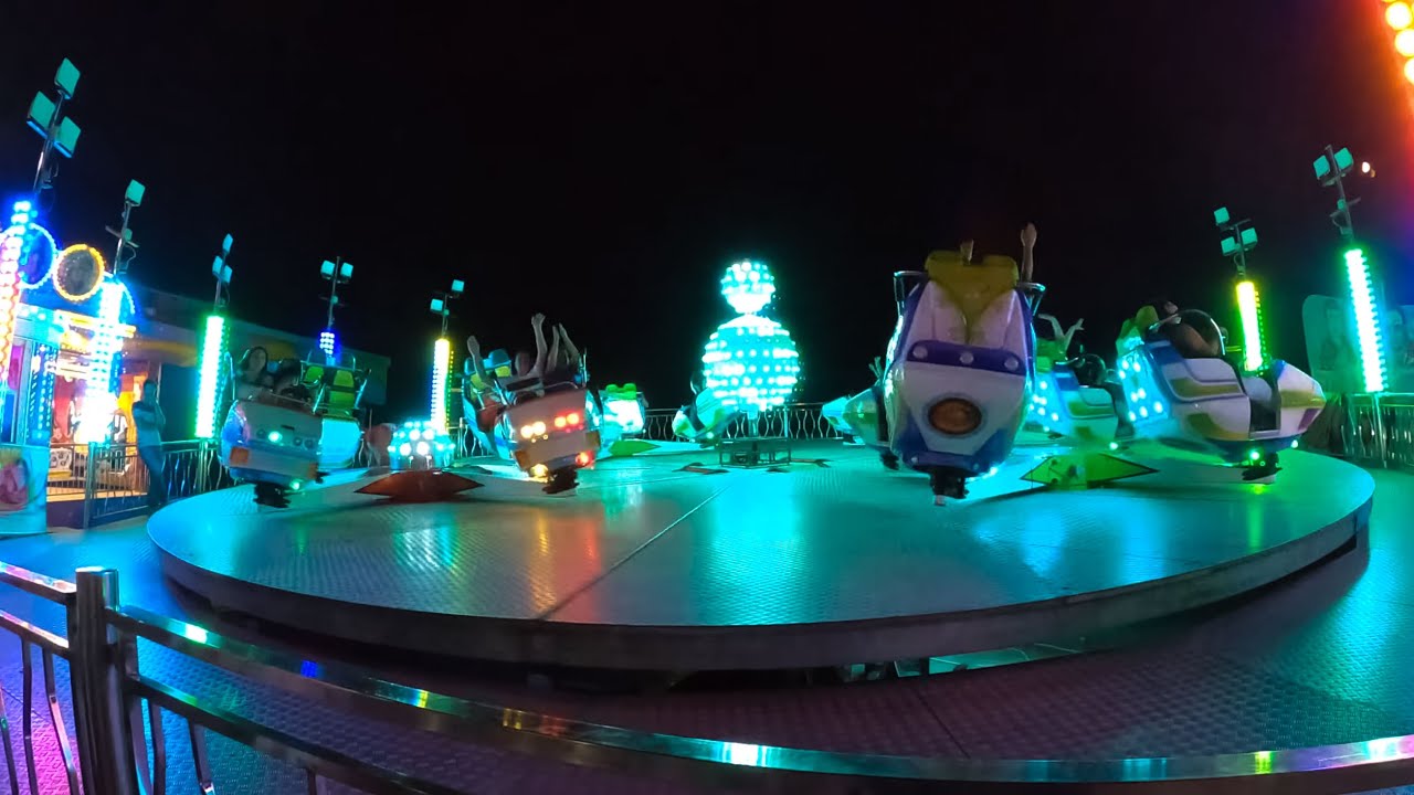 Crazy Dance Soffiatti POV and Offride Luna Park Terlizzi 2022