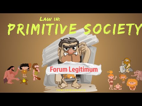 What is a primitive society?