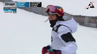 Le run pour la médaille d'argent de Mathilde Gremaud aux X Games d'Aspen