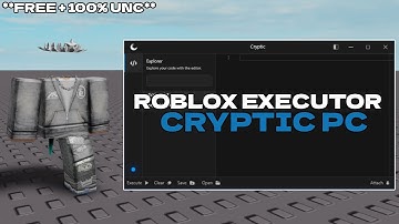 [NEW!] Roblox BEST FREE Script PC Executor: Cryptic | Overpowered 100% UNC Byfron Bypass 2025