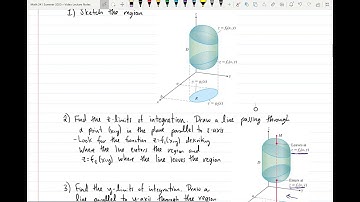 Section 15-5: Triple Integrals in Rectangular Coordinates