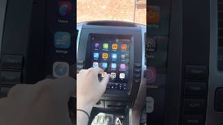 Cheap car Upgrades part 2 Apple car play #car #automobile #landcrusier #cheap #upgrades
