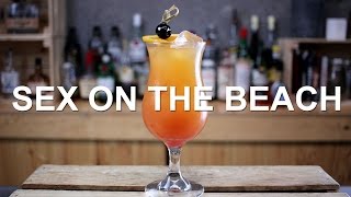 Sex on the Beach Cocktail Recipe - YouTube