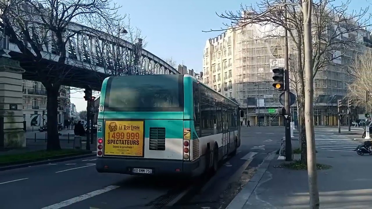 Bus 70 RATP - Les 2 derniers Citelis Line de Croix-Nivert : N°3399 / N°3404