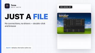 TablePlus Overkill for SQLite A Simpler Mac Option