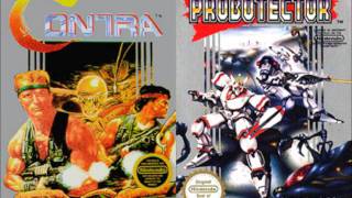 Probotector (Contra) NES - Stage 6 - Energy Zone Theme