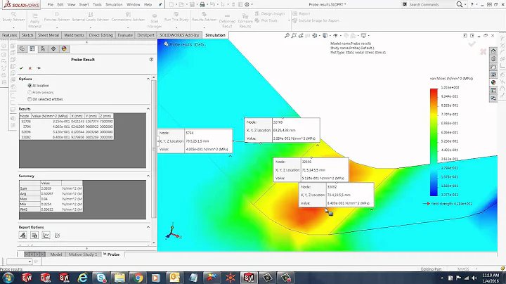 SOLIDWORKS Quick Tip - Probe Results