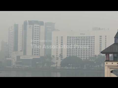 Sarawak town chokes as haze pushes air pollution past Malaysia’s emergency threshold