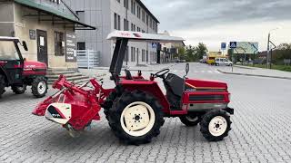 Yanmar FX215 міні трактор з Японії! Огляд тракторів на майданчику VRM-Техніка