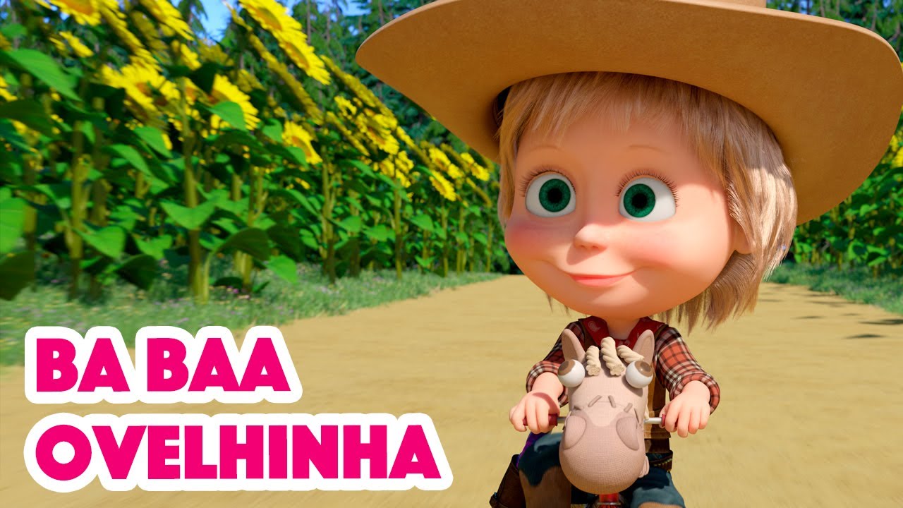 Masha e o Urso 💛 Música nova 2023 💛 🐑 Ba Baa Ovelhinha 🐏 🎤 Canções para Crianças 🎵