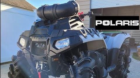 2021 Polaris Highlifter 850 build! | Rock lights |exhaust | Winch | Powerstrokepat