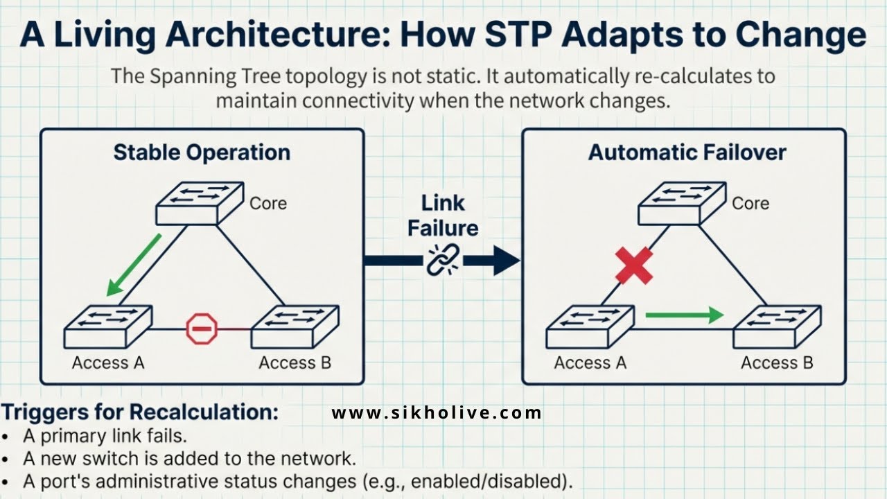STP Spanning Tree Protocol Live | CCNA Switching Explained | Labs