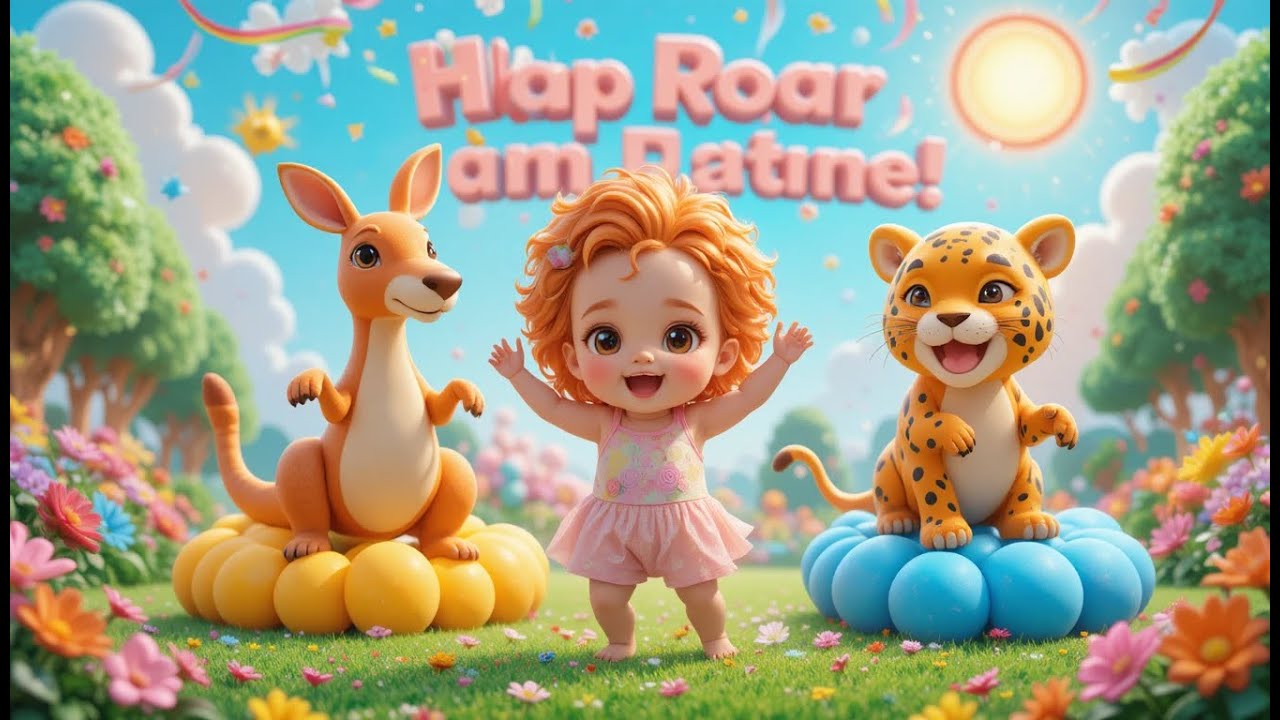 ABC Animal Parade Song 🐘🦓🐻 Fun Learning ABCs with Animals for Kids Toddlers & Preschoolers