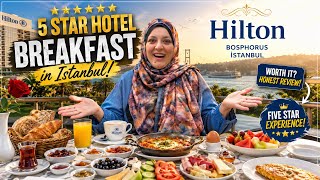 Paid for the MOST EXPENSIVE Hotel Breakfast in Istanbul!🇹🇷 Full Unlimited Buffet 😍