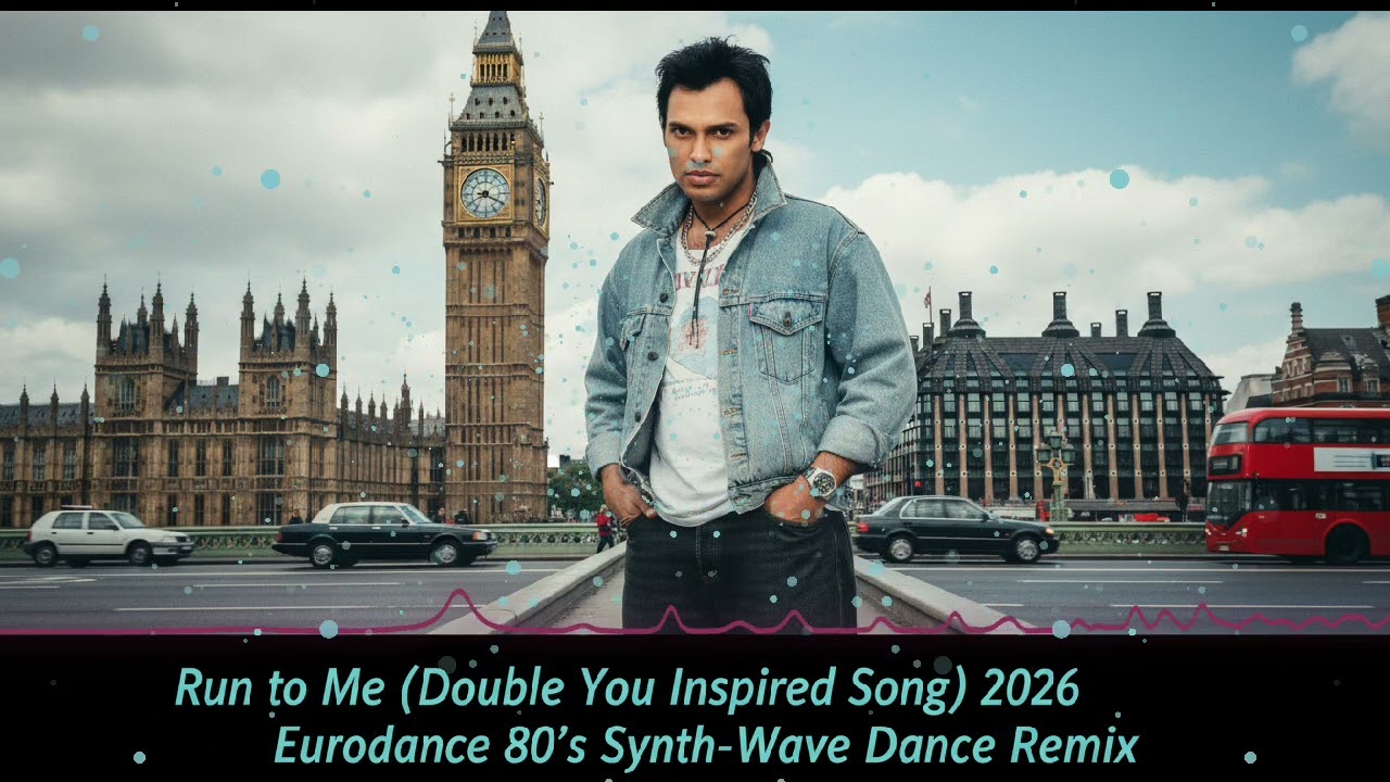 Double You Inspired Song - Run to Me (2026 | Eurodance 80's Synth-Wave Dance Remix)