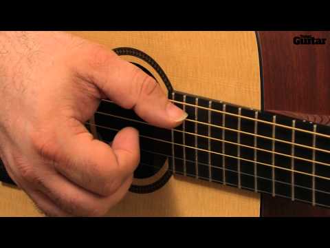 Ed Sheeran-style acoustic guitar lesson - Thumb and finger strumming (TG230)