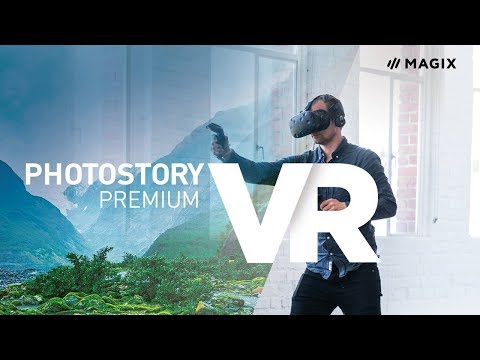 MAGIX Photostory Premium VR  – Introductory video Tutorial (INT)