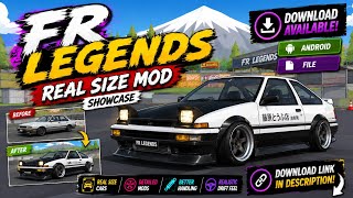 FR LEGENDS REAL SIZE MOD APK DOWNLOAD, LINK IN DESCRIPTION 👇
