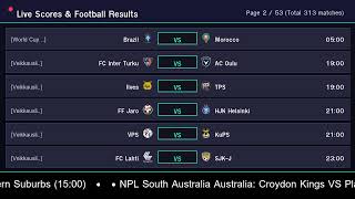 🔴 LIVE: Football Live Score Dashboard - Real-time Match Updates! screenshot 4