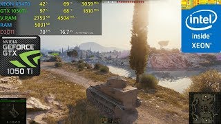 World Of Tanks - Gtx 1050Ti Intel Xeon X3470 Ultra Graphics