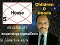 5th House of Creativity, Children, Lottery, Deeds by Dr Dharmesh Mehta