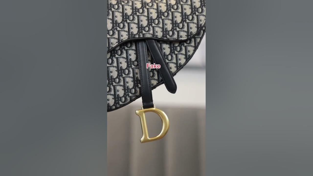 How To Spot Real Vs Fake Dior Saddle Bag – LegitGrails