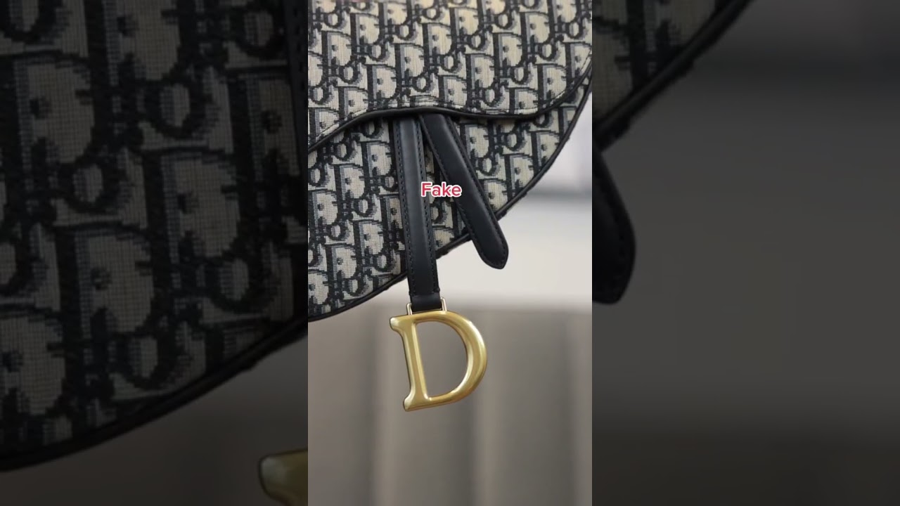 In today's episode of Guess The Fake, Christian Dior Saddle Bag