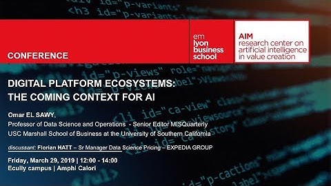 Digital Platform Ecosystems: The Coming Context for AI
