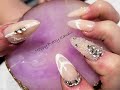 Bridal Nail Set Using iGel Beauty Pro Gel Tips in Medium Almond