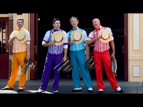 The Dapper Dans Rare Musical Celebration of the Happiest Place On Earth