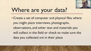 Planning Tool for Qualitative Data Analysis and Interpretation