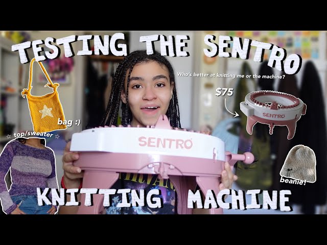 Sentro Knitting Machine Review – Knitting