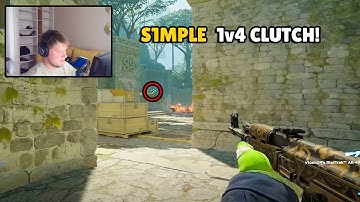 S1MPLE Stunning 1v4 Clutch! W0NDERFUL is insane! IEM Katowice 2024 Counter Strike 2 Highlights!