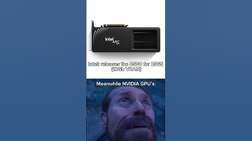Nvidia VS. intel prices #shorts  #memes  #funny  #gpu