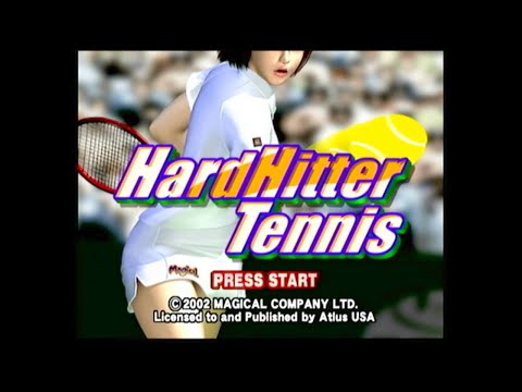 Hard Hitter Tennis (PS2 2002 Atlus)